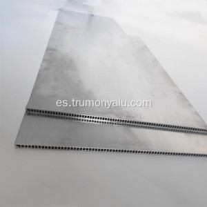 Tubos de aluminio de microcanal superancho